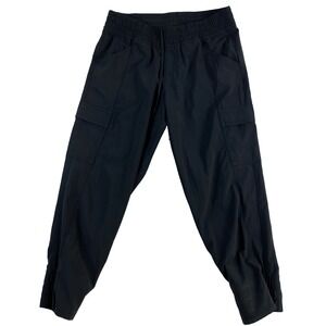 The North Face Jogger Pants Women‎ Sz 0 Black Hiking LIghtweight Cropped